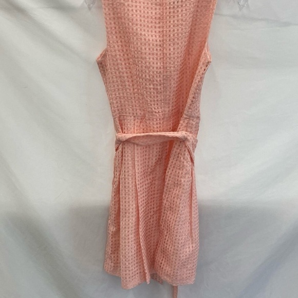 Anne Klein Coral Midi Dress with Bow Detail - Picture 3 of 6